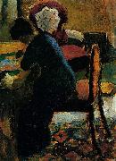 August Macke Elisabeth am Schreibtisch china oil painting artist